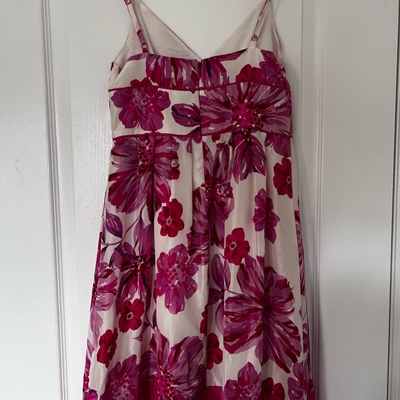 Guess silky pink flowered dress - Picture 3 of 4